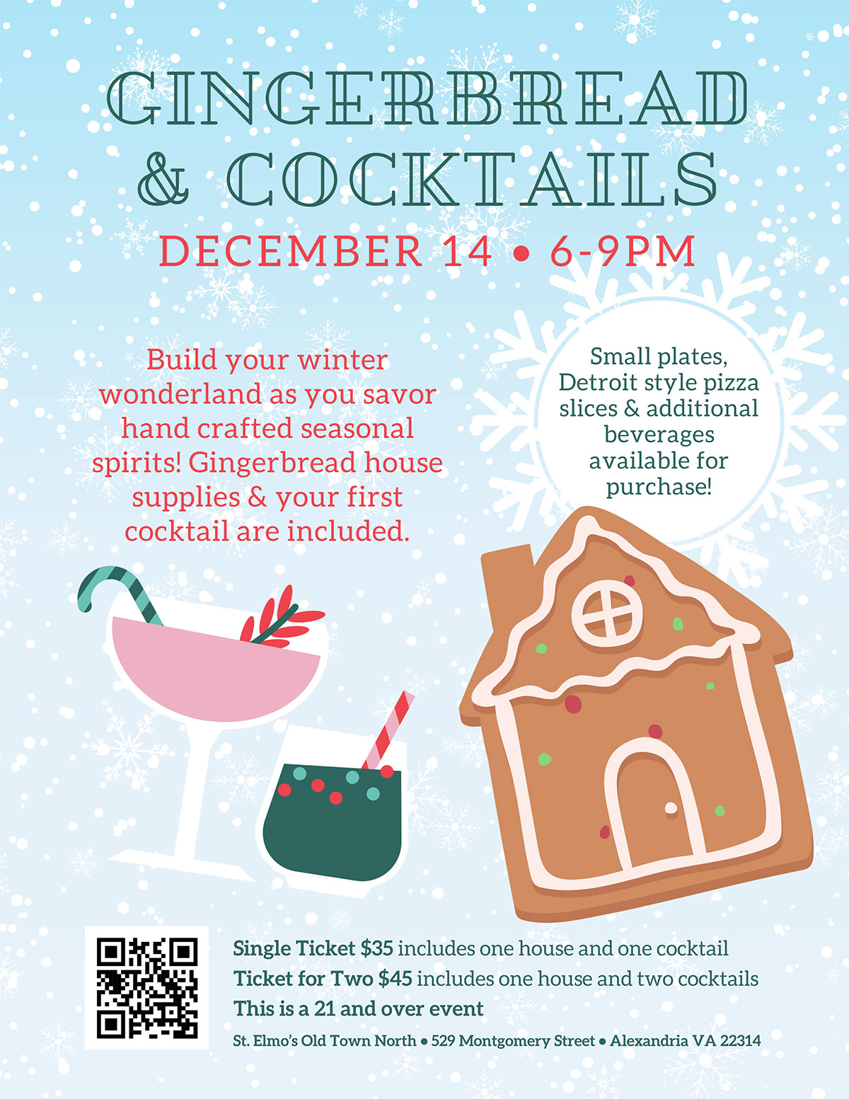 Gingerbread&cocktails Old Town North Community Partnership!
